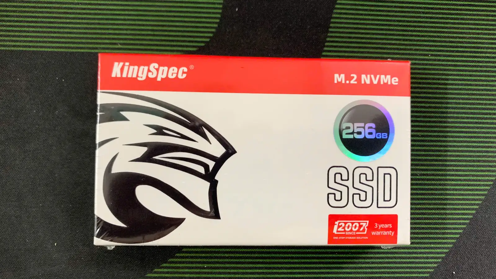 Ổ cứng SSD KingSpec M2 NVMe  256GB - Hàng Chính Hãng