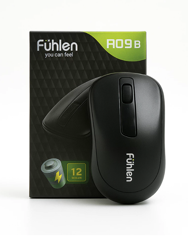 Chuột không dây Fuhlen A09B (USB/đen)