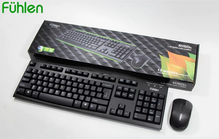 Bộ bàn phím chuột không dây Fuhlen A120G USB-Wireless