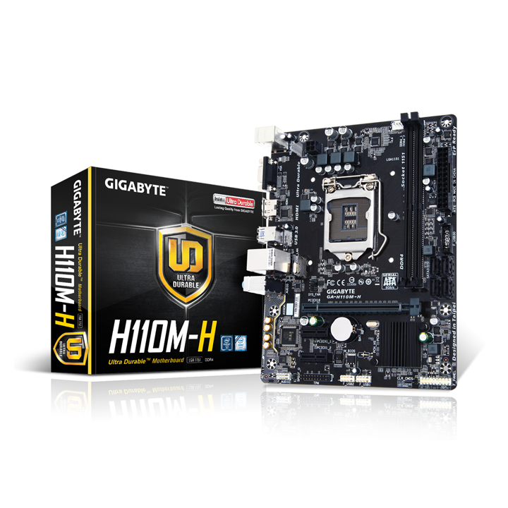 Mainboard Gigabyte H110M-H (MS: 889523003633)