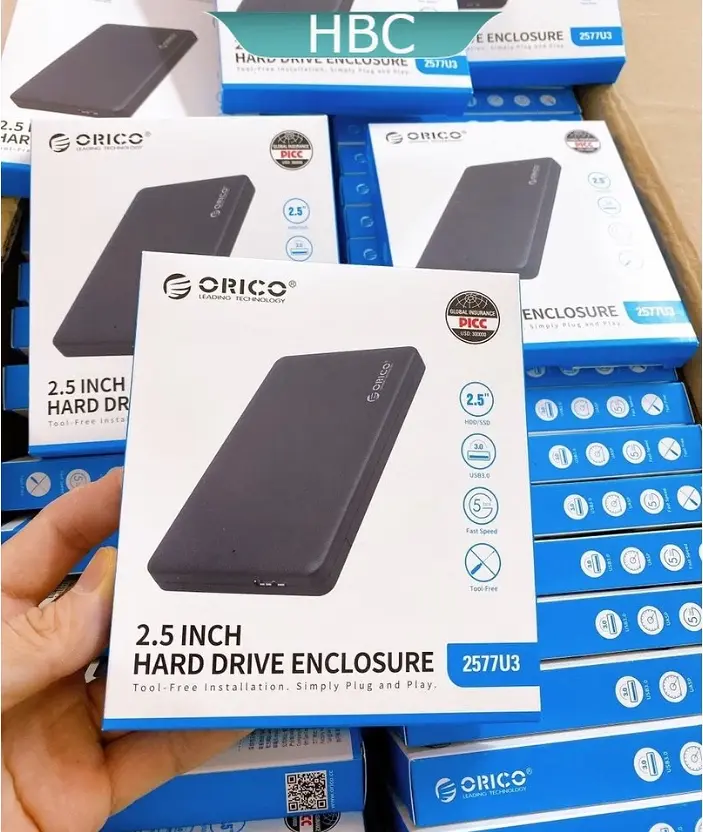 Box Orico 3.0 2577U-dùng cho ổ 2.5"(MS: 6941788874718)