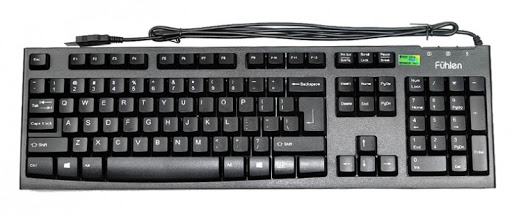 Bàn phím Fuhlen L411 Đen