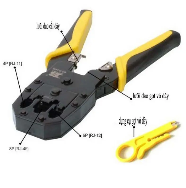 Kìm mạng Bosi D3268-hàng xịn (MS: 6951325416271)