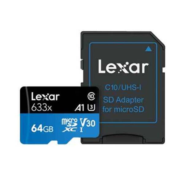 Thẻ nhớ giám sát Micro SD 64GB Lexar