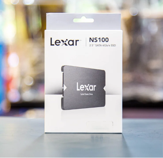 Ổ Cứng SSD LEXAR NS100 256GB 2.5 inch SATA III (Đọc 520MB/s - Ghi 450MB/s) - (LNS100-256RB)