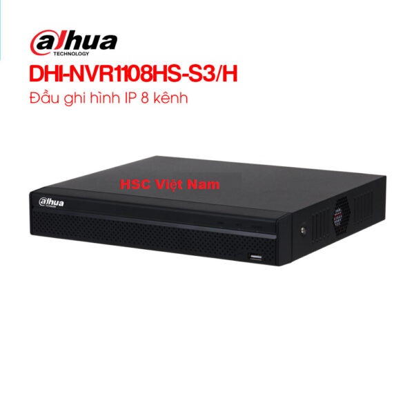 Đầu ghi Dahua IP 8 kênh DHI-NVR1108HS-S3/H